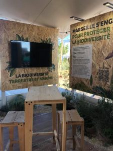 Congrès mondial de la nature 2021 Marseille- Stand ville - eventek